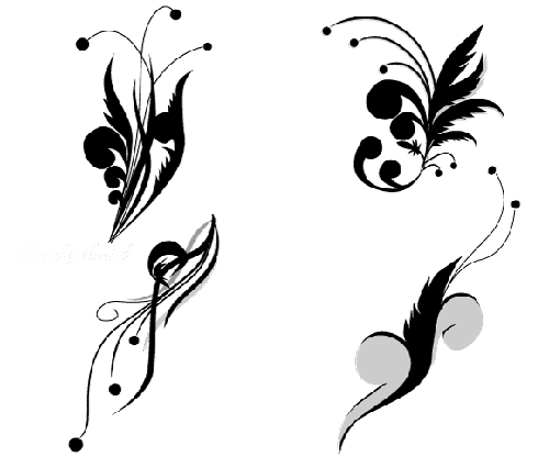 30 Free Swirl,Curly and Floral Vectors for Designers - Designbeep