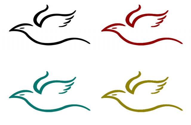 How To Draw A Bird Flying Simple Simple Flying Bird Drawing ...
