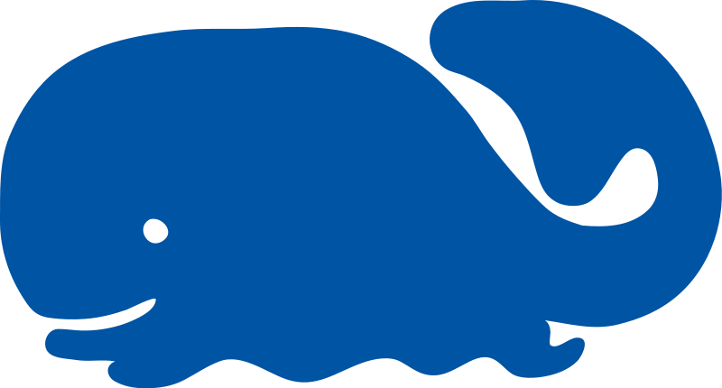 Clipart blue whale