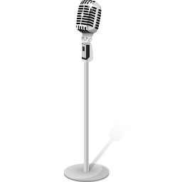 Microphone With Stand - ClipArt Best