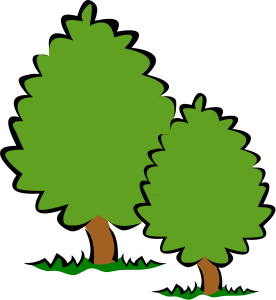 Small Trees / Bushes Clipart, vector clip art online, royalty free ...