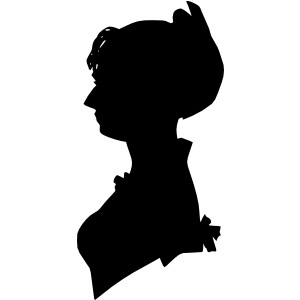 Lady Silhouette clip art - Polyvore