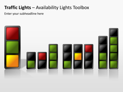 PresentationLoad | Traffic Light Charts | PowerPoint Templates