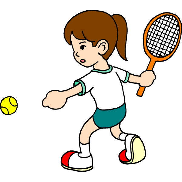 Tennis Clip Art Cartoon - Free Clipart Images