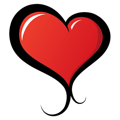 Download Illustrated Vector Heart Free