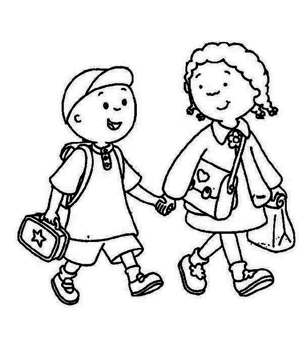 Brother and sister clipart black and white