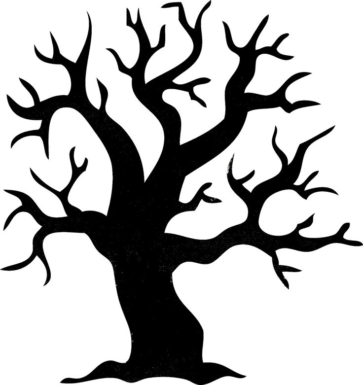 Tree Silhouette Stencil ClipArt Best