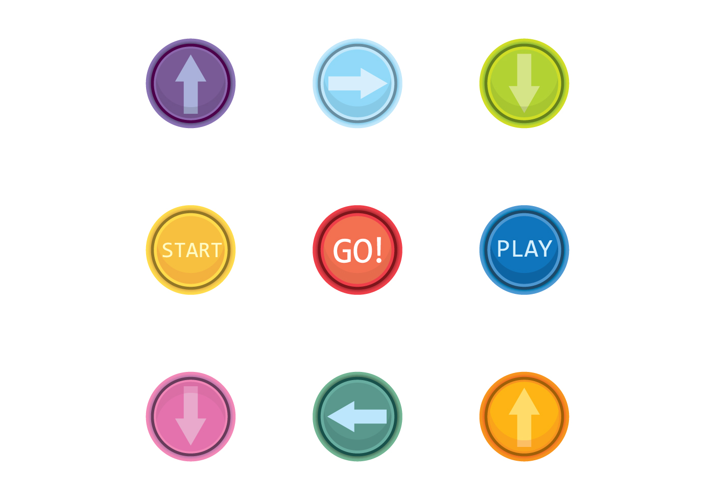 Start Button Free Vector Art - (2291 Free Downloads)