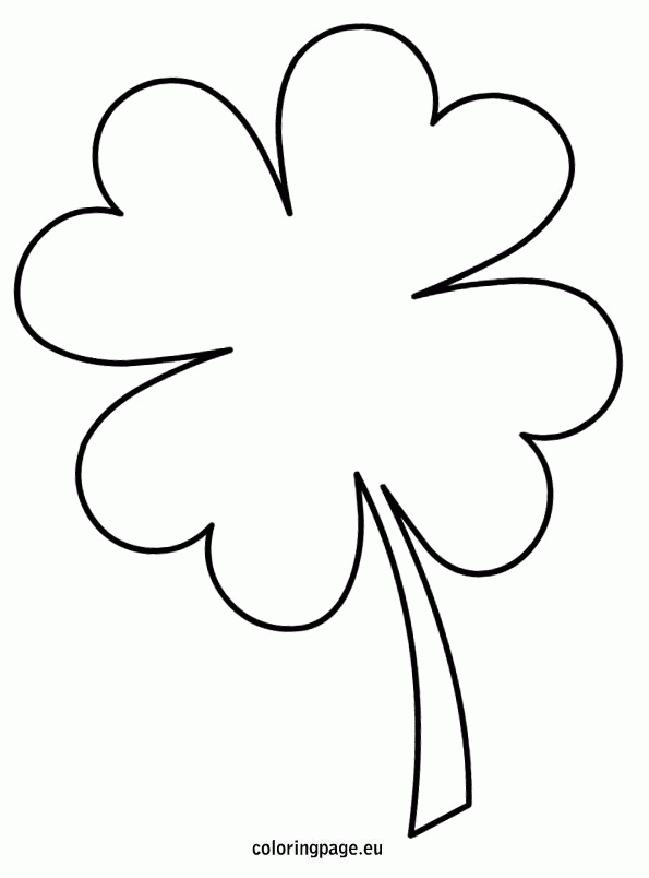 Large Leaf Template - AZ Coloring Pages