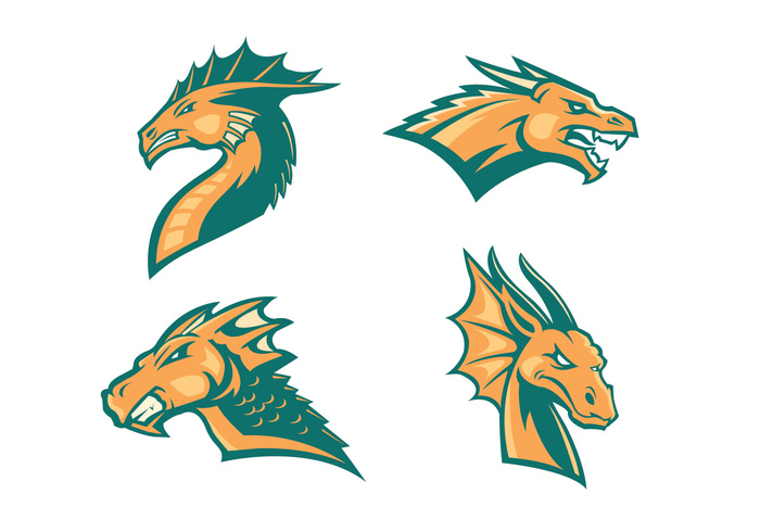 Free Dragon Vector - Download Free Vector Art, Stock Graphics & Images