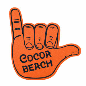 Big Foam Hands – Shaka Symbol and Hang Loose Design, Foam Fingers ...