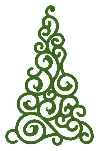 Swirl Tree Clipart