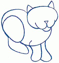 Exam Guide Online - How to Draw a Running Cat.