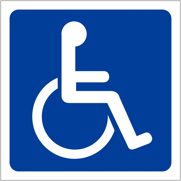 Pochoirs symbole "HandicapÃ©s" | Seton FR