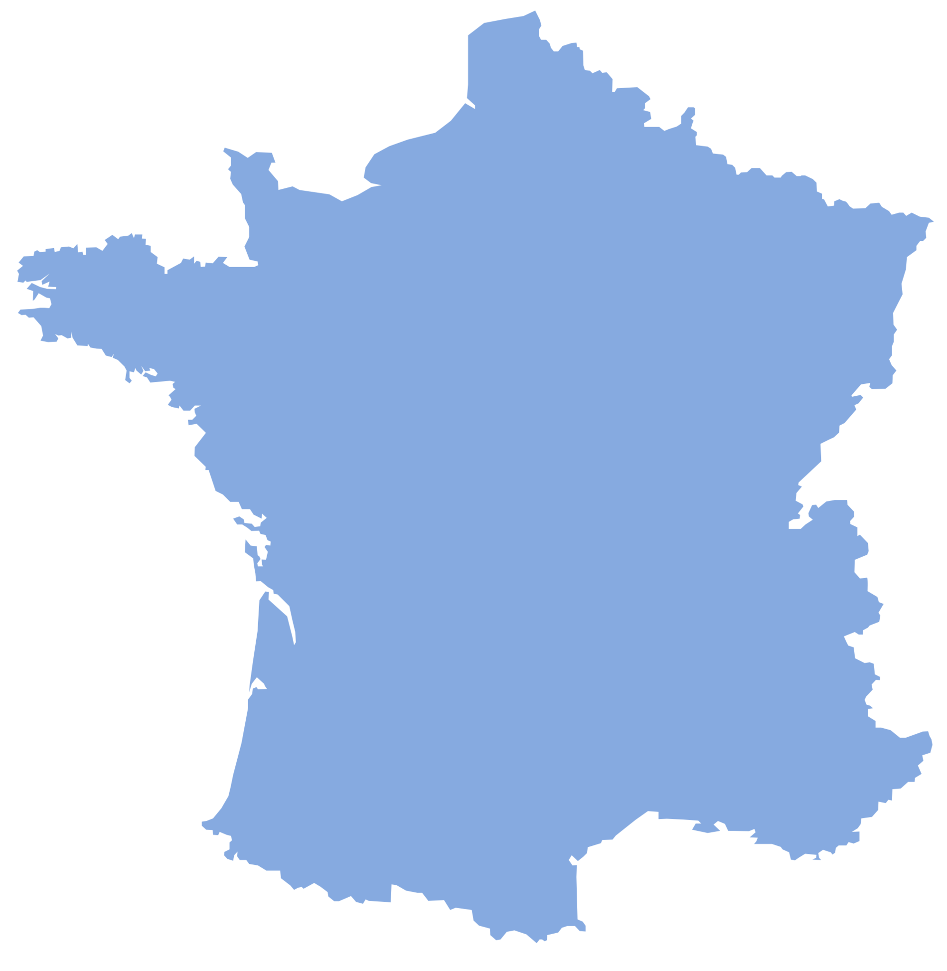 Map Of France Outline Clipart - Free to use Clip Art Resource