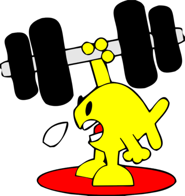 weight lifting clip art | Hostted