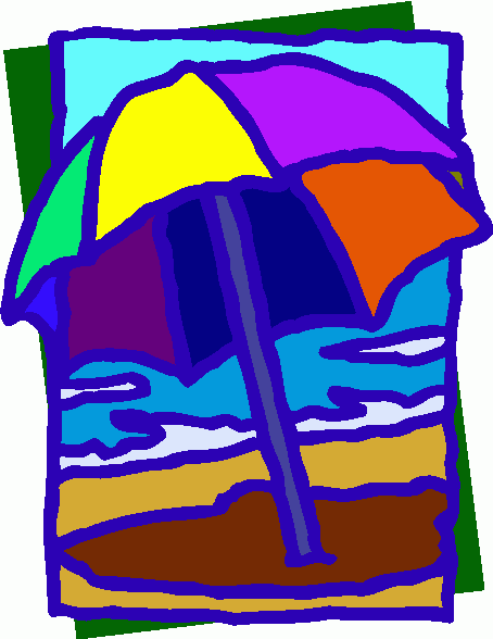Beach Umbrella Cartoon | Free Download Clip Art | Free Clip Art ...
