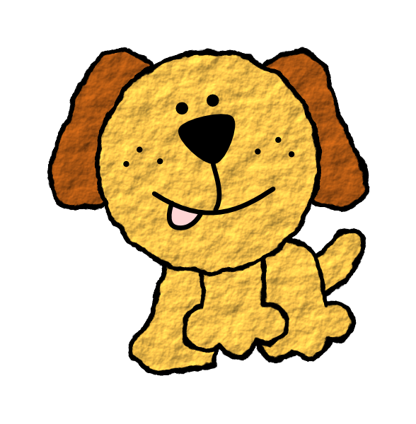 Cartoon dog clipart free