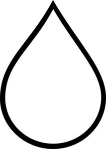 Outline Of A Raindrop Clipart Best