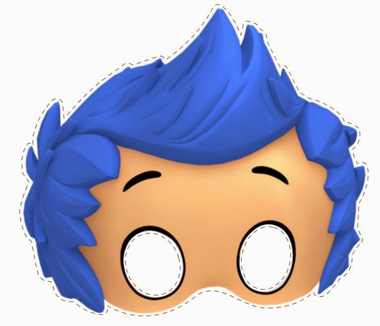 Bubble Guppies Free Printable Mask. | Is it for PARTIES? Is it ...