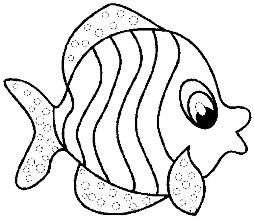 Fish Coloring Pages - Dr. Odd