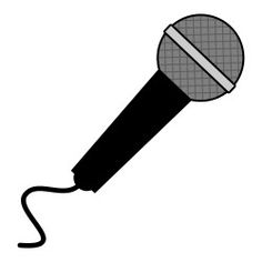Microphone clip art images