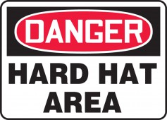 Head Protection Signs - Accuform