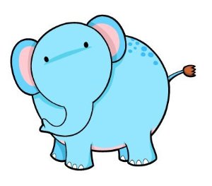 Cartoon Baby Elephants