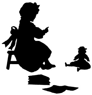 Sweet Tidings: Silhouette clipart from Karen's Whimsy