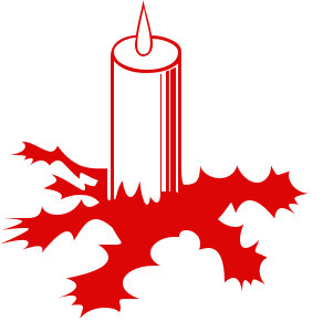 Free Christmas Candles Clipart - Public Domain Christmas clip art ...