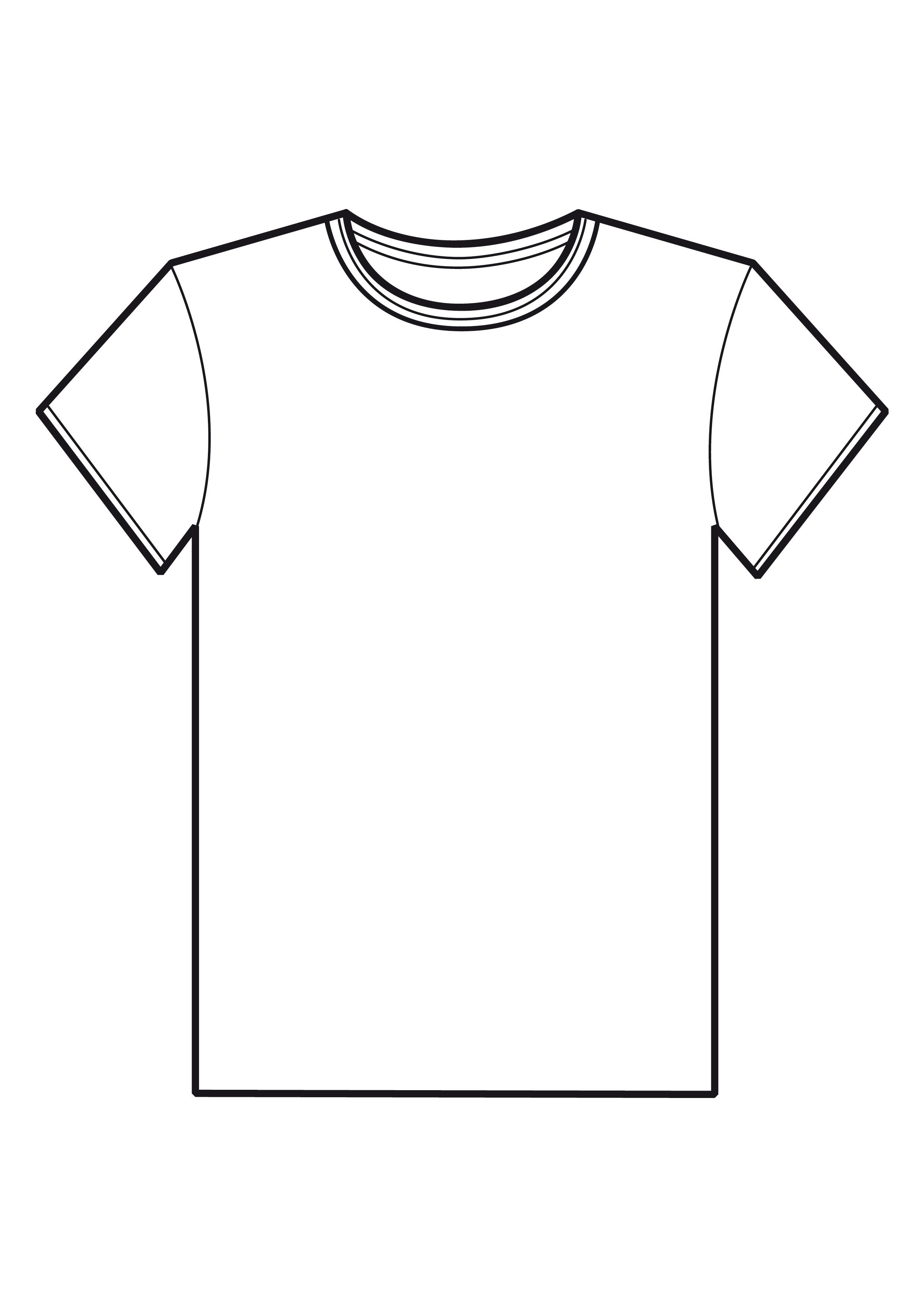 Shirt Template Printable