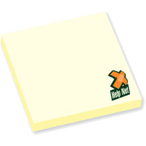 3" x 3" Adhesive Notepad (50 Sheets) | Personalized Notepads