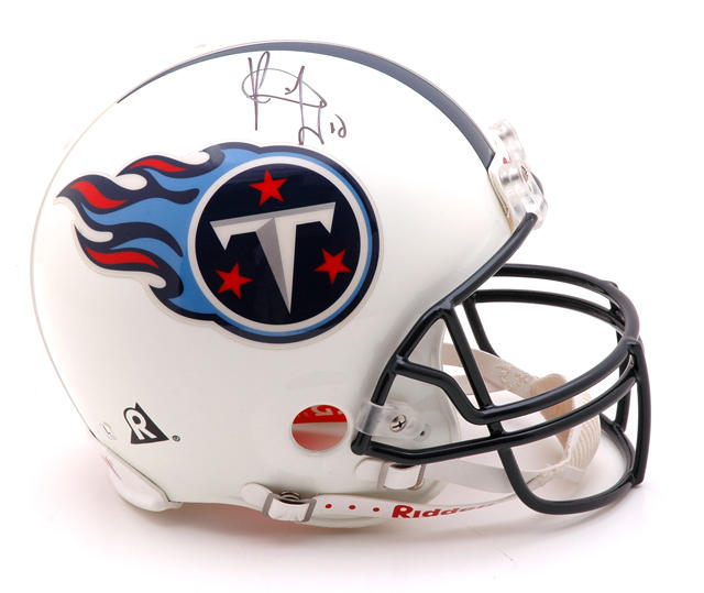 Vince Young Autographed Helmet