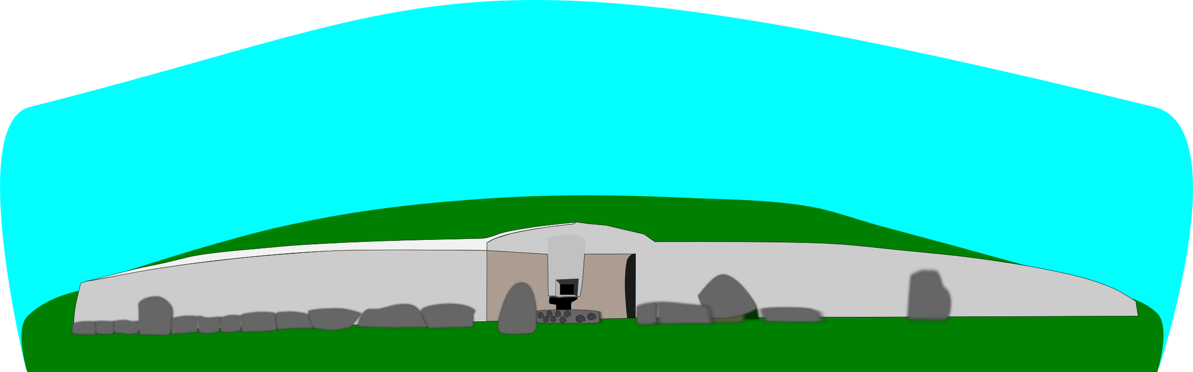 Clipart - Newgrange Prehistoric Monument