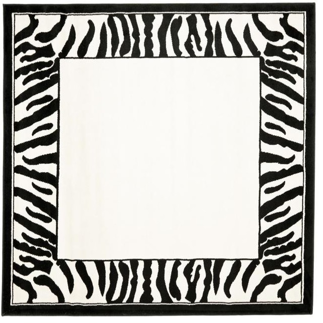 Zebra Print Border Clip Art