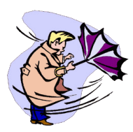 Windy Weather Clipart