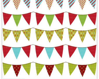 Triangle Flag Banner Clipart - Free Clipart Images