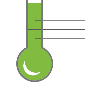 Blank Fundraising Thermometer Template | Free Download Clip Art ...