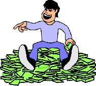 Money animated clipart