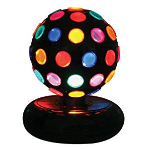 LumiSource LS-DISCO 6M Color Rotating Ball Disco Lamp - - Amazon.com