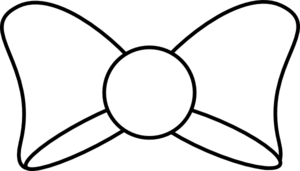 Clipart bow tie outline