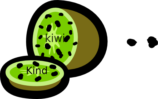 Kind Kiwi Clip Art - vector clip art online, royalty ...