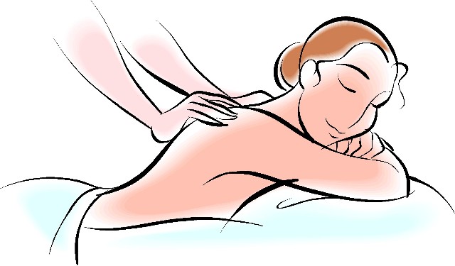 Massage therapist clipart