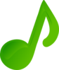 Musical Note clip art - vector clip art online, royalty free ...