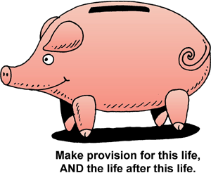 Happy Piggy Bank clip art - Christart.