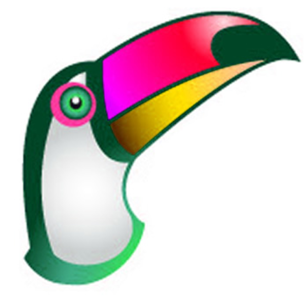 Toucan Head image - vector clip art online, royalty free & public ...