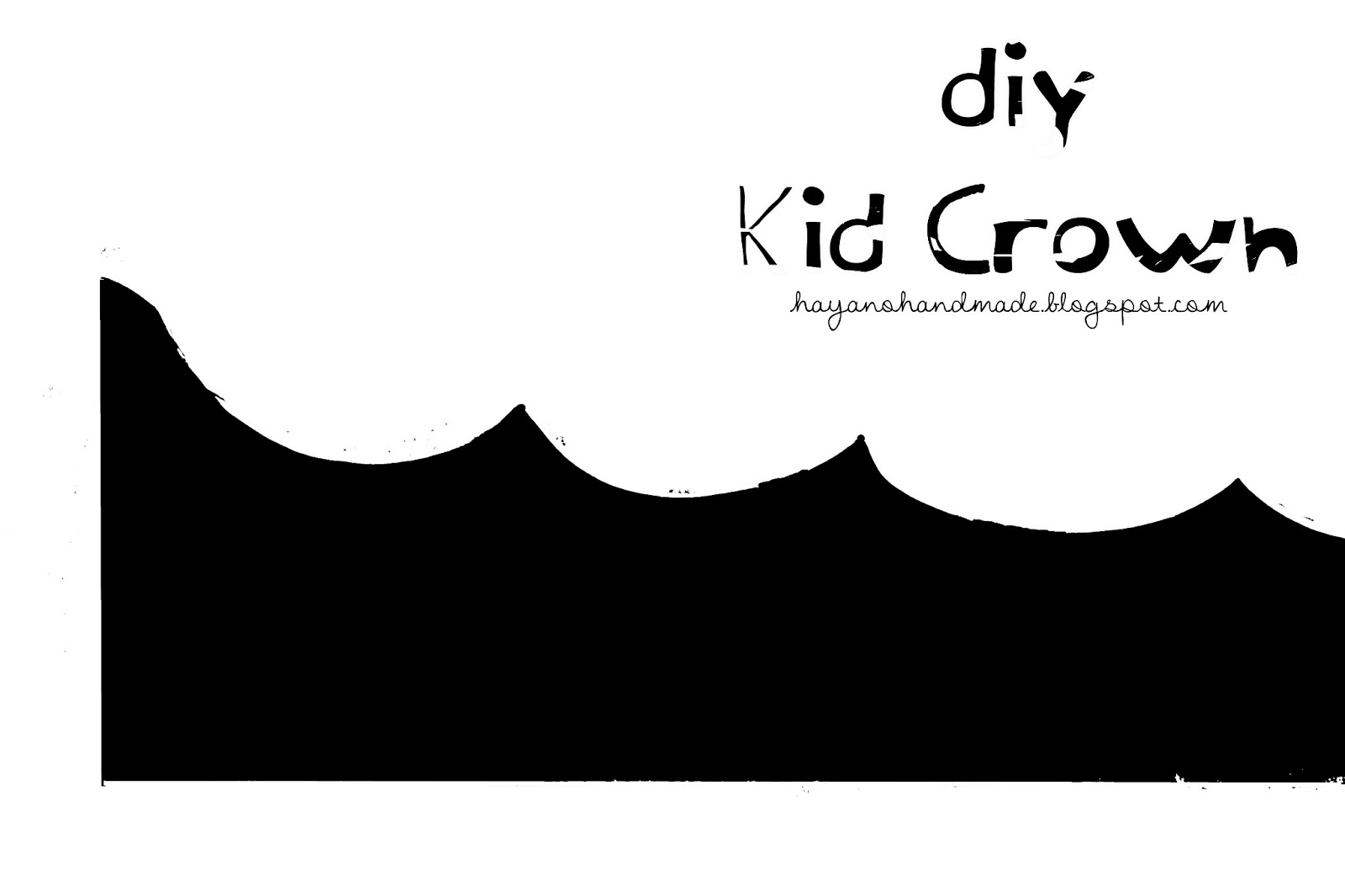 hayano handmade: How To Make Kid Crown