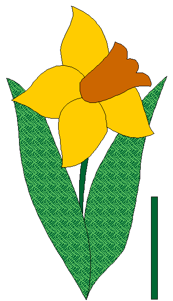 Daffodil Template - ClipArt Best