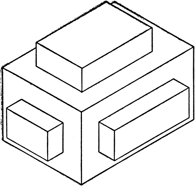 Isometric of a Block | ClipArt ETC