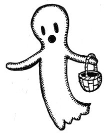 free Ghost Clip Art, 131 Ghosts! - Page 4